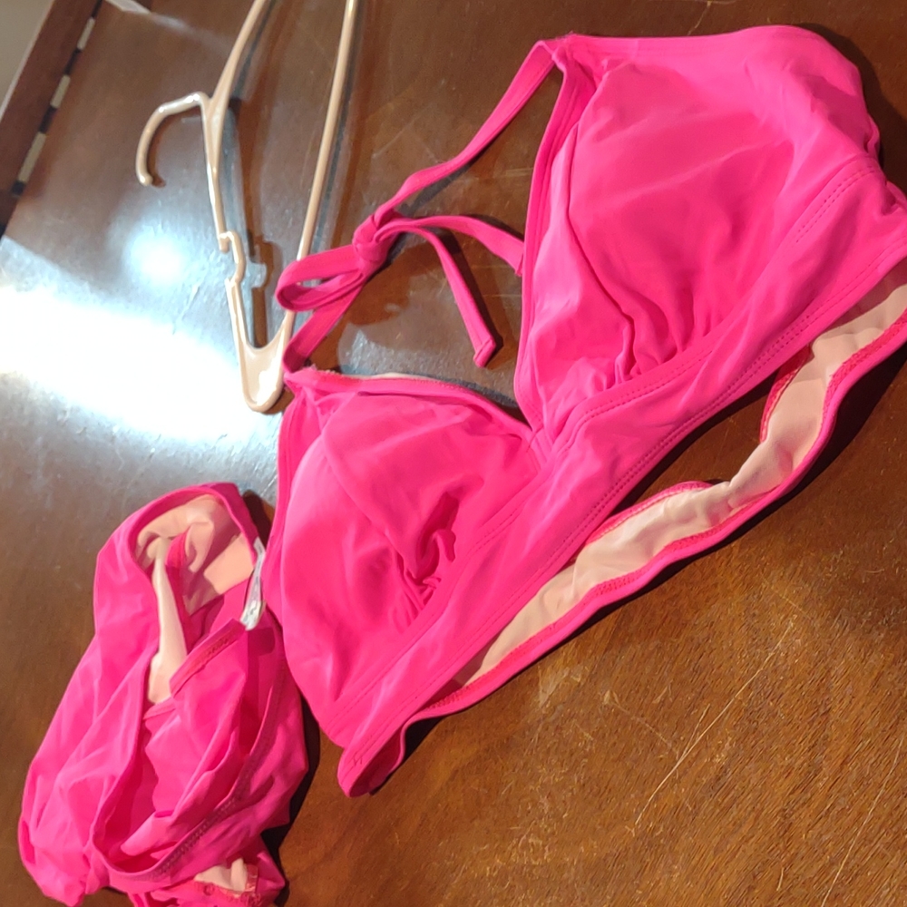 NWT Daci Women Plus Size Bikini High Waisted Two Piece Swimsuits Halter XL - Picture 8 of 8